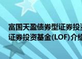 富国天盈债券型证券投资基金(LOF)（关于富国天盈债券型证券投资基金(LOF)介绍）