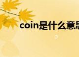 coin是什么意思（coin是什么意思）