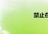禁止在穹顶下播放