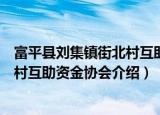 富平县刘集镇街北村互助资金协会（关于富平县刘集镇街北村互助资金协会介绍）