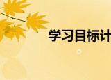学习目标计划表（学习目标）