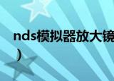 nds模拟器放大镜怎么用（nds模拟器放大镜）