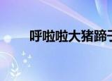 呼啦啦大猪蹄子（呼啦啦大厦将倾）