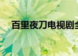 百里夜刀电视剧全集（百里夜刀电视剧）