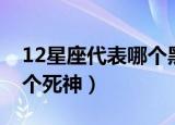 12星座代表哪个黑暗奥特曼（12星座代表哪个死神）