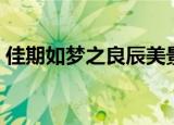 佳期如梦之良辰美景（佳期如梦之良辰美景）