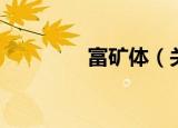 富矿体（关于富矿体介绍）
