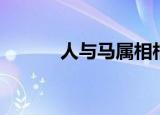 人与马属相相配（人与马相配）