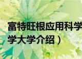 富特旺根应用科学大学（关于富特旺根应用科学大学介绍）