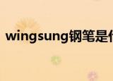 wingsung钢笔是什么牌子的（wingsung）