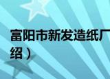 富阳市新发造纸厂（关于富阳市新发造纸厂介绍）