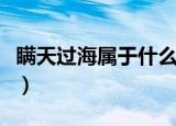 瞒天过海属于什么计策（瞒天过海属于什么计）