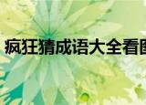 疯狂猜成语大全看图（疯狂猜成语大象和人）