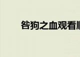 咎狗之血观看顺序（咎狗之血动画）