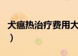 犬瘟热治疗费用大概是多少（犬瘟热治疗费用）