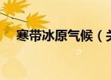 寒带冰原气候（关于寒带冰原气候介绍）