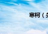寒柯（关于寒柯介绍）