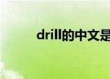 drill的中文是什么（drilldown）