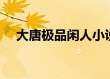 大唐极品闲人小说下载（大唐极品闲人）