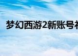梦幻西游2新账号礼包（梦幻西游2新手卡）