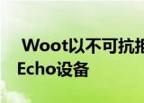  Woot以不可抗拒的价格出售大量Amazon Echo设备
