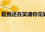 趁我还在笑请你见好就收表情包（趁我还在）