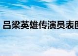 吕梁英雄传演员表图片（吕梁英雄传演员表）