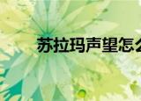苏拉玛声望怎么冲（苏拉玛传送门）