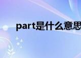 part是什么意思啊（part是什么意思）