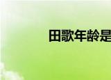 田歌年龄是多少（田歌年龄）