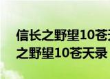 信长之野望10苍天录psp中文版下载（信长之野望10苍天录）