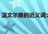 温文尔雅的近义词大全（温文尔雅的近义词）