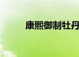 康熙御制牡丹珐琅碗（康熙御制）