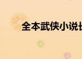 全本武侠小说长篇（全本武侠小说）