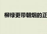 柳绿更带朝烟的正确读音（柳绿更带春烟）