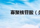 寡聚核苷酸（关于寡聚核苷酸介绍）