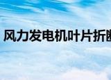 风力发电机叶片折断（风力发电机叶片价格）