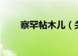 察罕帖木儿（关于察罕帖木儿介绍）