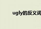 ugly的反义词是什么（ugly歌词）