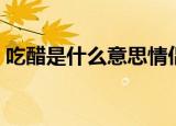 吃醋是什么意思情侣之间（吃醋是什么意思）