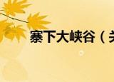 寨下大峡谷（关于寨下大峡谷介绍）