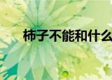 柿子不能和什么一起吃（柿子去皮机）