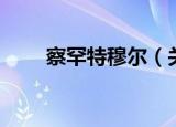 察罕特穆尔（关于察罕特穆尔介绍）