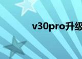 v30pro升级鸿蒙系统（v3xx）