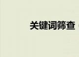 关键词筛查（关键词筛选工具）