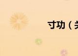 寸功（关于寸功介绍）