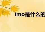 imo是什么的简称（imo是什么）