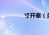 寸开泰（关于寸开泰介绍）