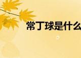 常丁球是什么职位（常丁求简历）