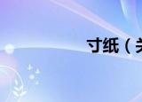 寸纸（关于寸纸介绍）